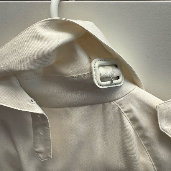 100% Silk Trench Coat - Picture 3 of 7